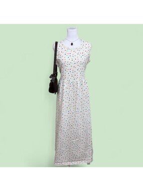 90s ditsy floral cottagecore dress